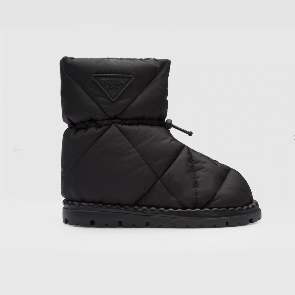 Prada Nylon Booties Size 10 - Picture 1 of 5